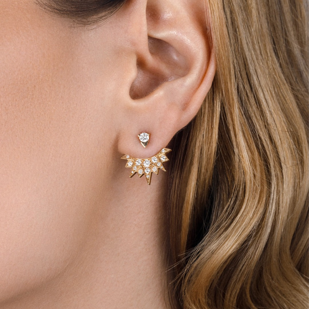 Earrings in rose gold Sunlight Earrings Piaget