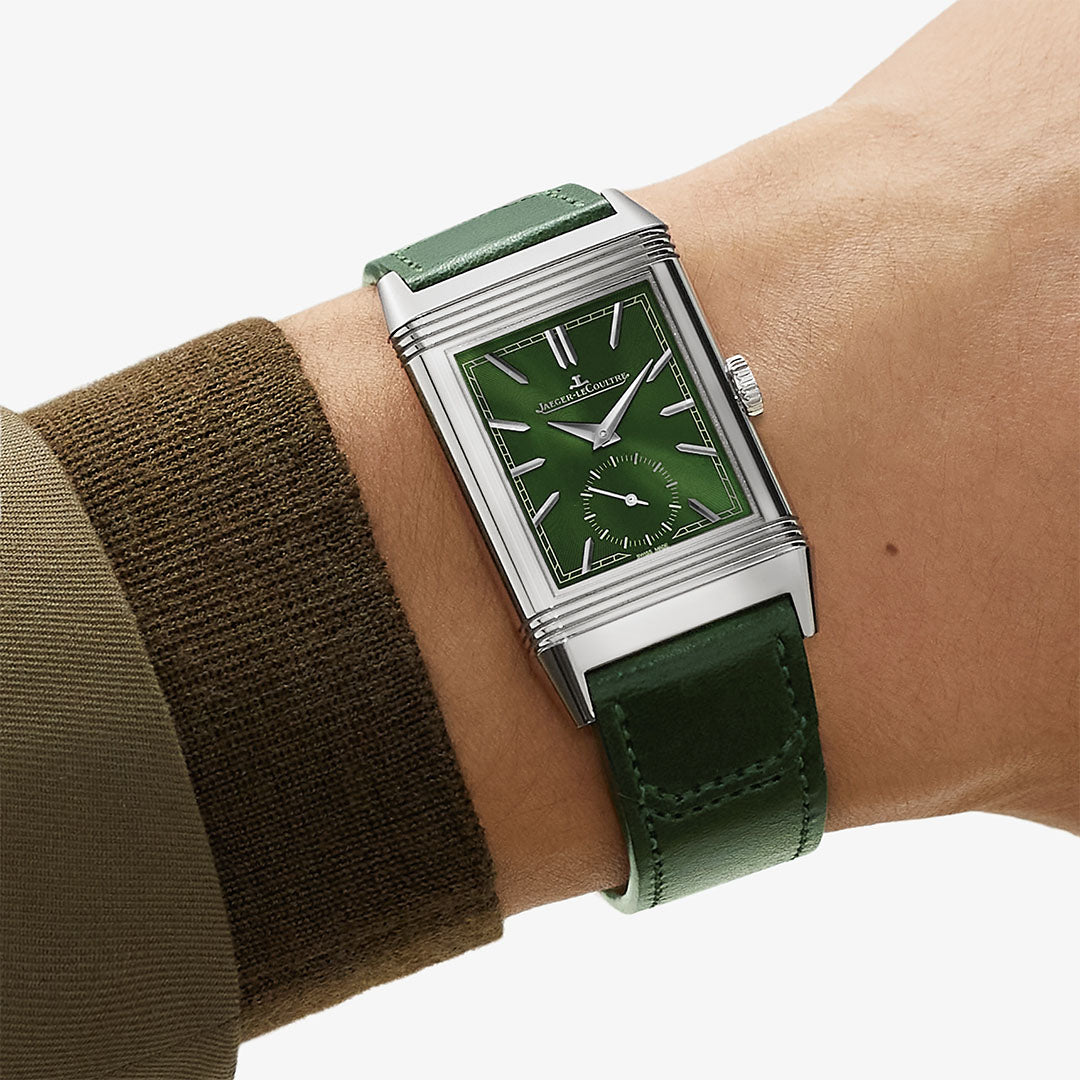Orologio in acciaio Reverso Tribute Monoface Small Seconds Jaeger-lecoultre