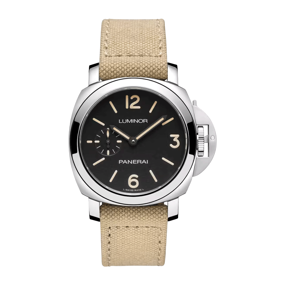Watch in steel Luminor Panerai