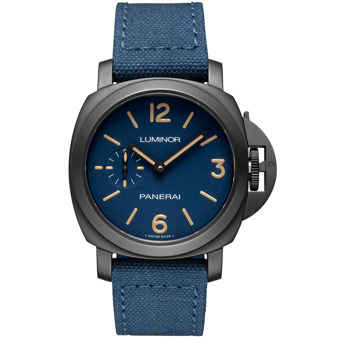 Watch in steel Luminor Panerai