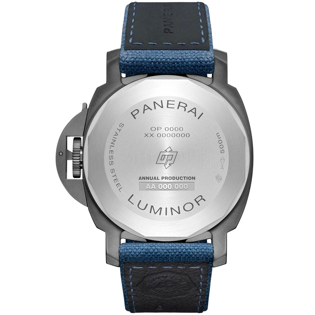Watch in steel Luminor Panerai
