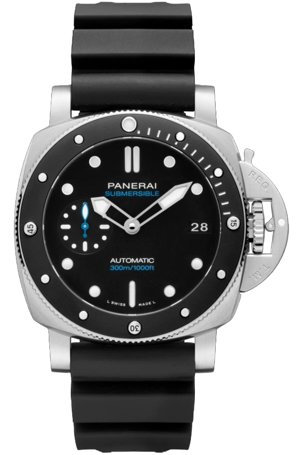 Watch in steel Submersible Panerai