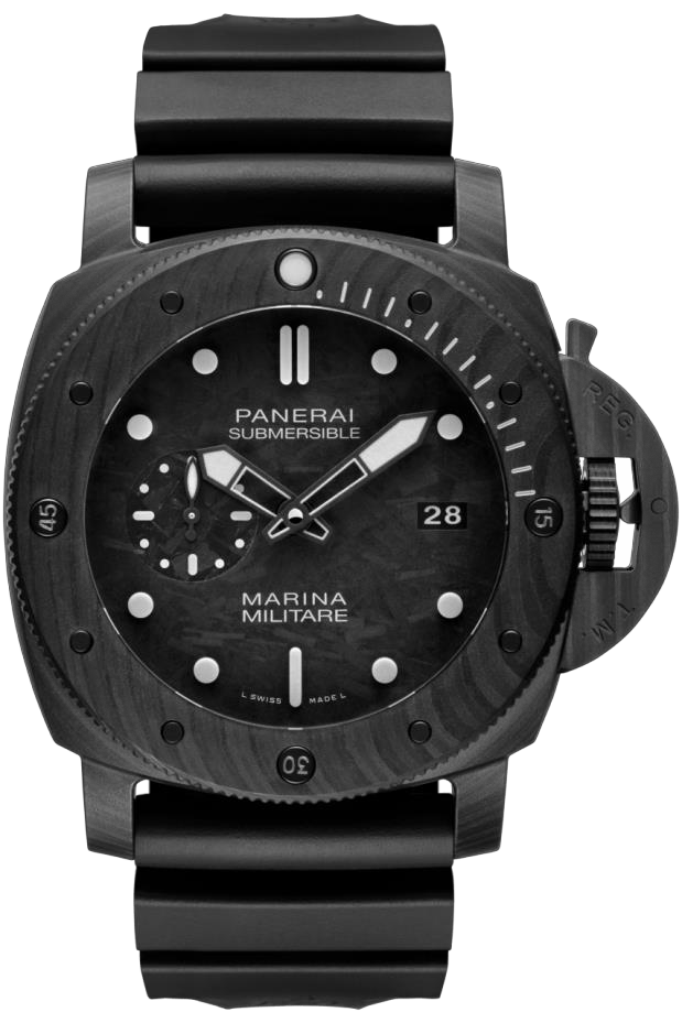 Watch in carbon Submersible Marina Militare Carbotech™ Panerai