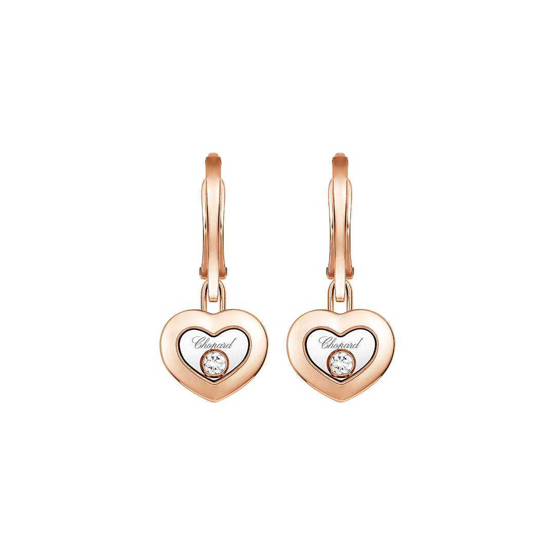 Earrings in rose gold Happy Diamonds Earrings Chopard