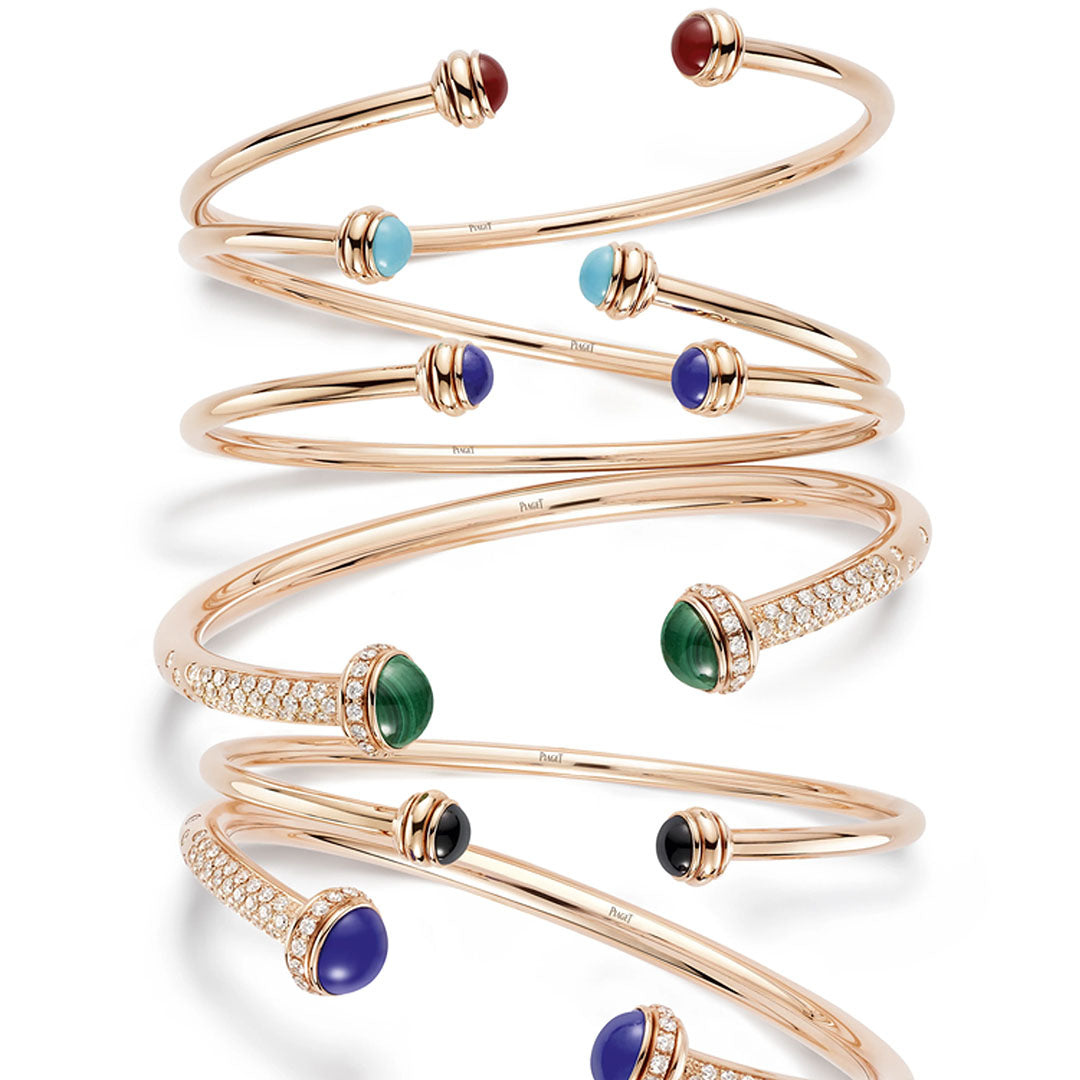 Bracelet in rose gold Possession open bangle bracelet Piaget