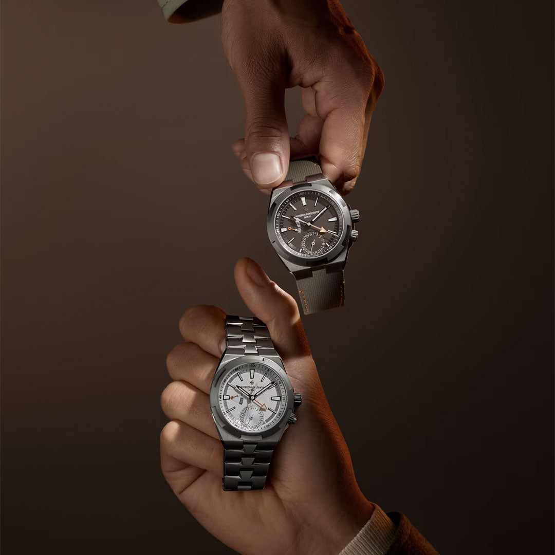 Watch in titanium Overseas Dual Time Vacheron constantin