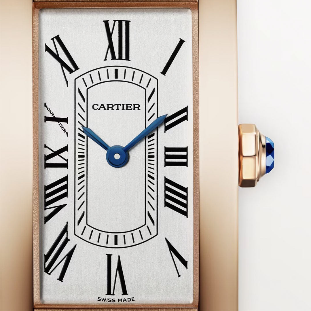 Watch in rose gold Tank Américaine Cartier