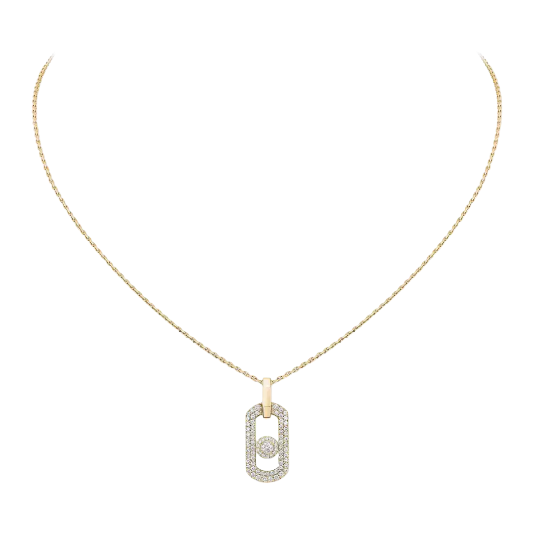 Gioiello in yellow gold So Move Necklace Messika