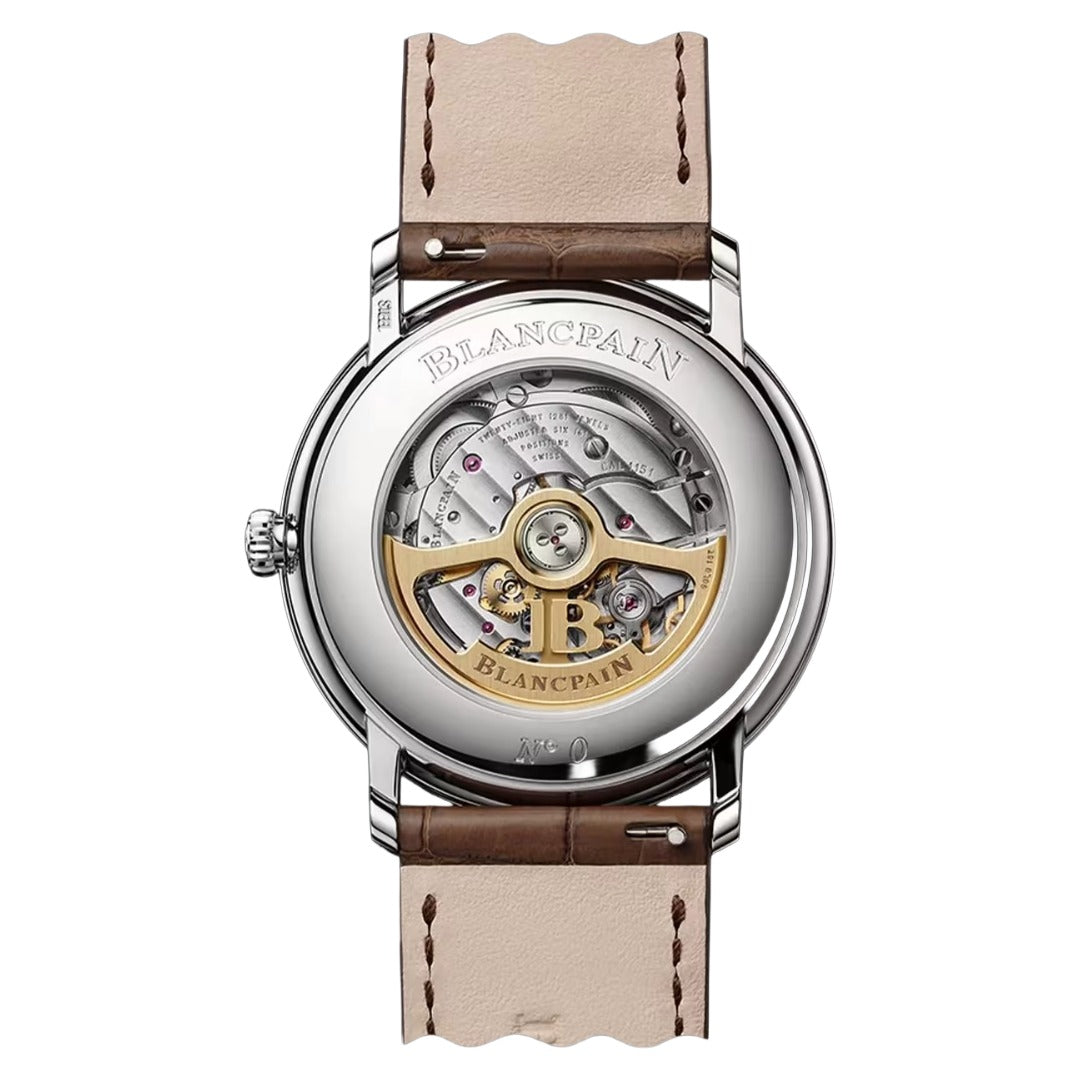 Orologio in acciaio Villeret Ultraplate Blancpain