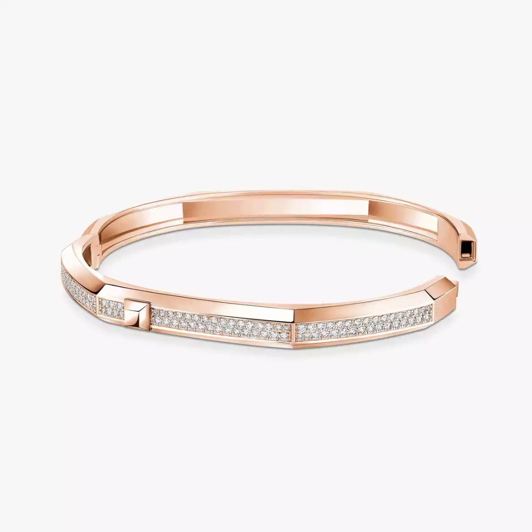 Gioiello in oro rosa Bracciale Moderniste Messika