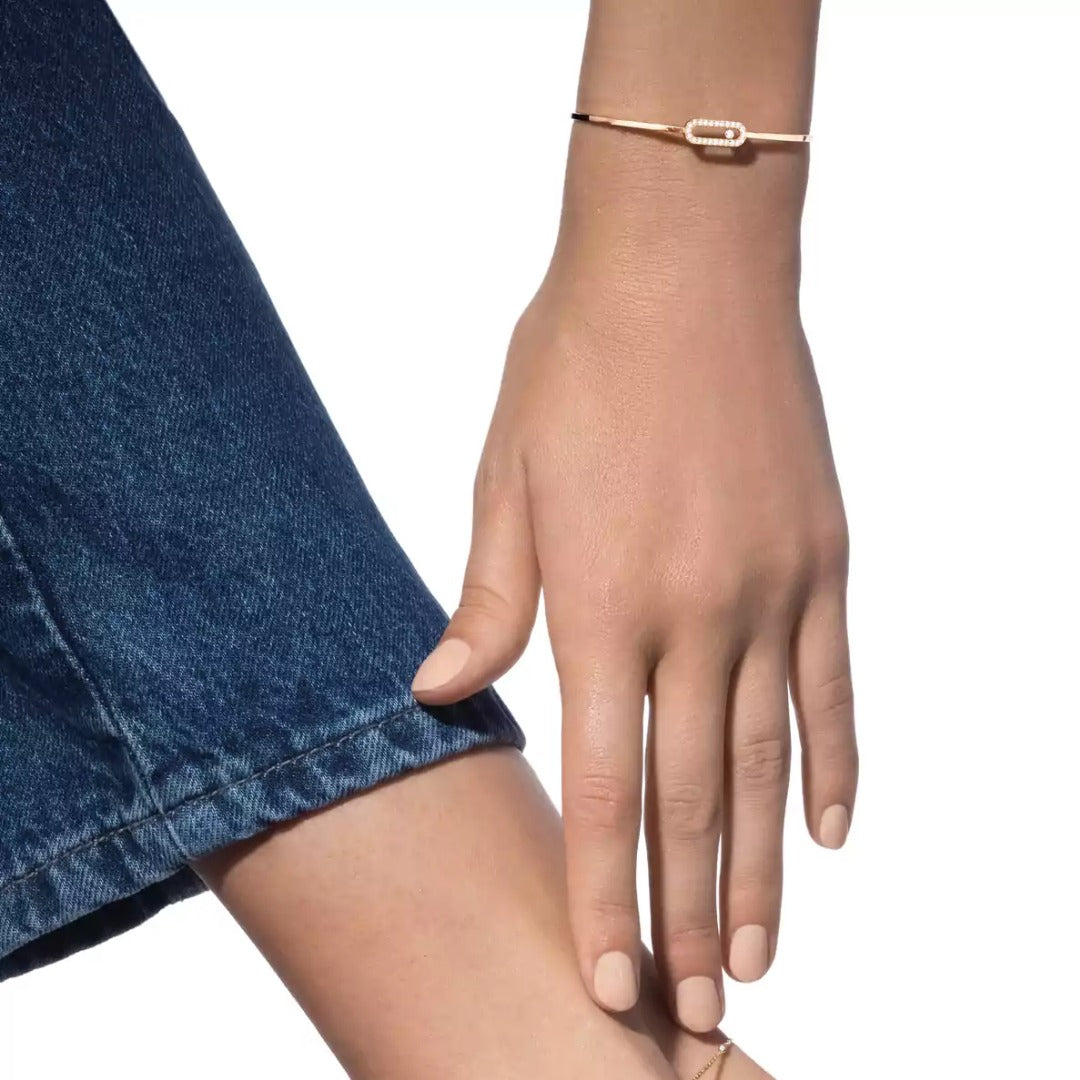 Gioiello in oro giallo Bracciale rigido flex Move Uno Messika