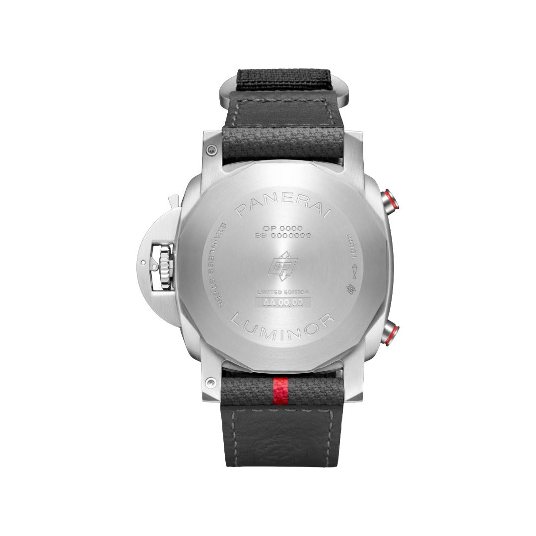 Orologio in acciaio Luminor Luna Rossa Chrono Panerai