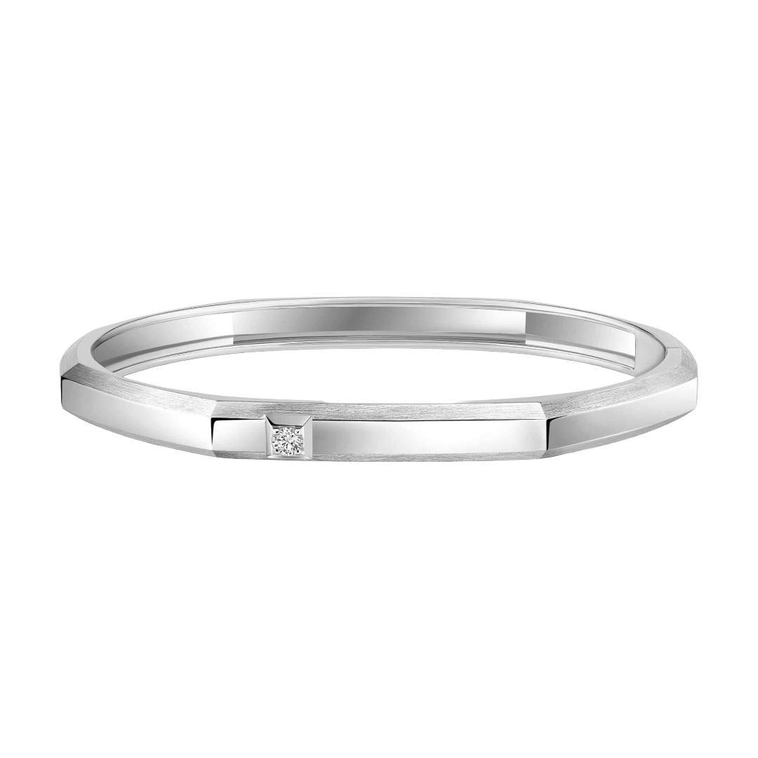 Gioiello in oro bianco Bracciale Moderniste Messika