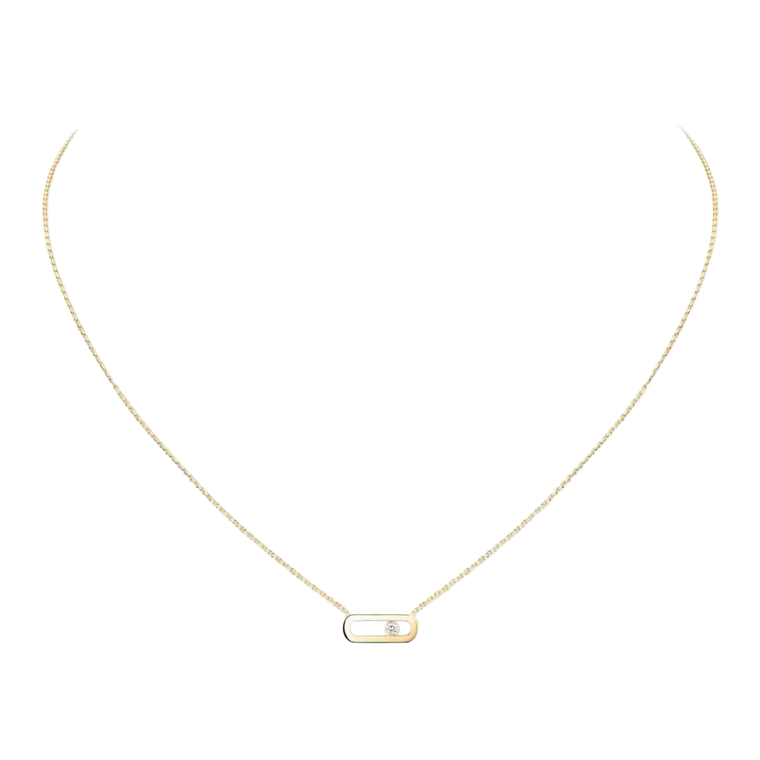 Gioiello in yellow gold Move Uno Necklace Messika