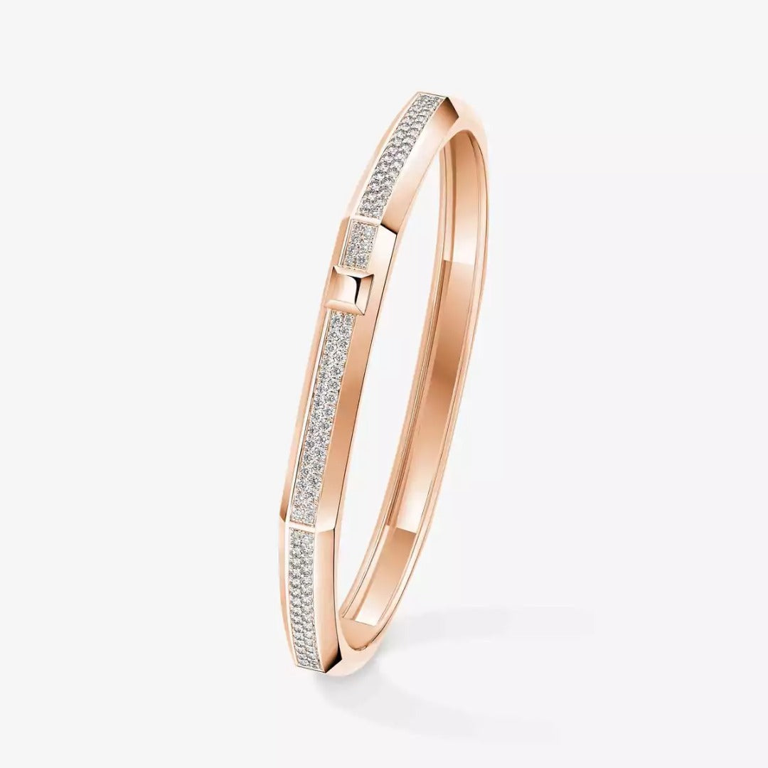 Gioiello in oro rosa Bracciale Moderniste Messika
