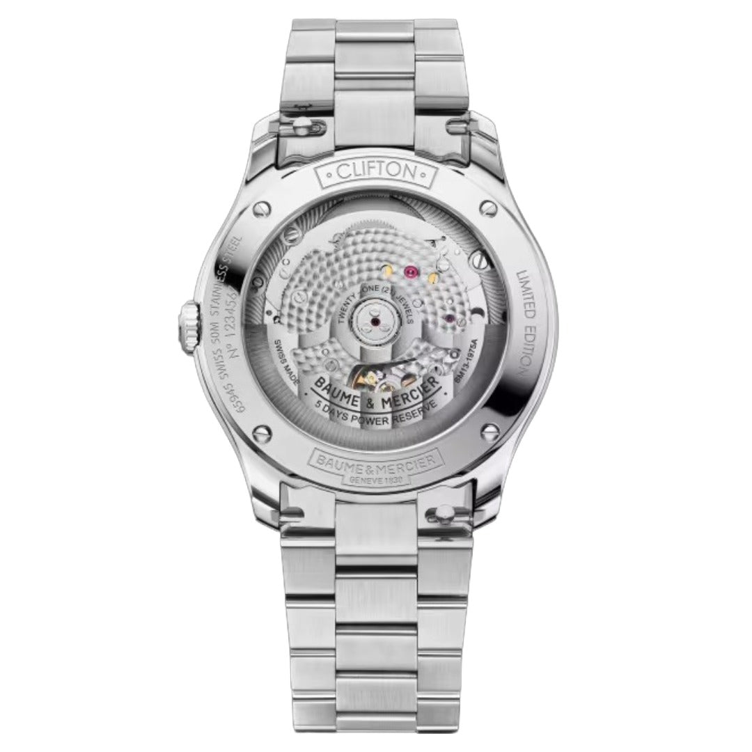 Watch in steel Clifton  Baume et mercier