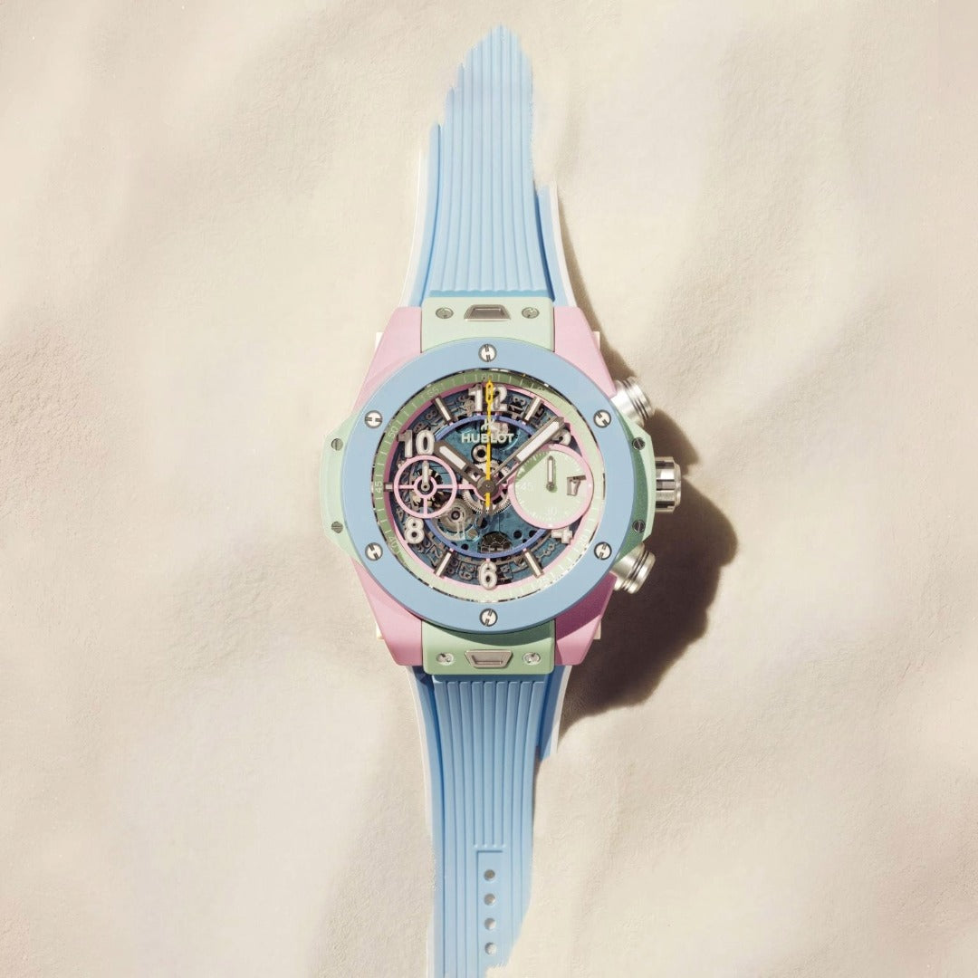 Orologio in  Big Bang Summer Multi-Colored Ceramic Hublot