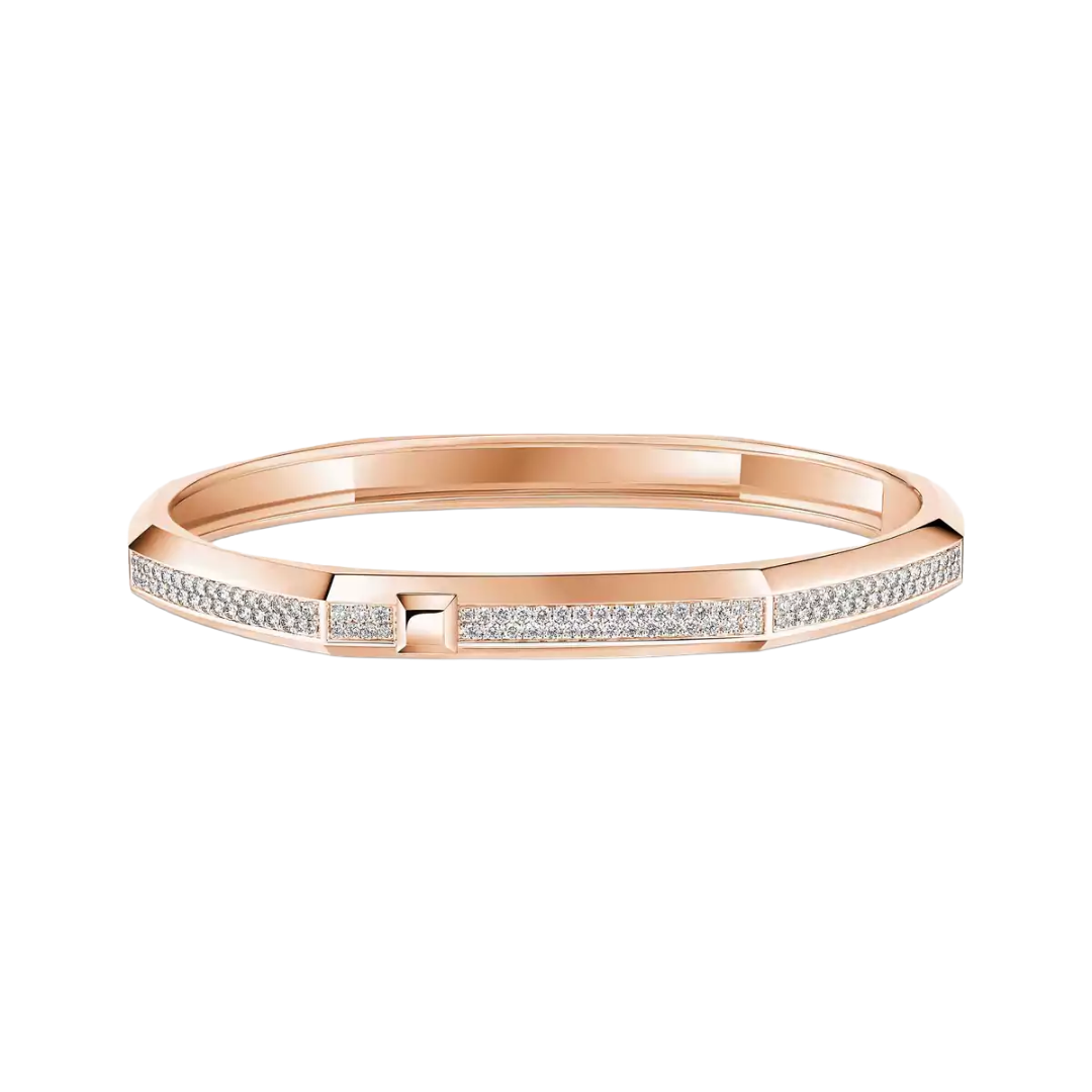 Gioiello in oro rosa Bracciale Moderniste Messika