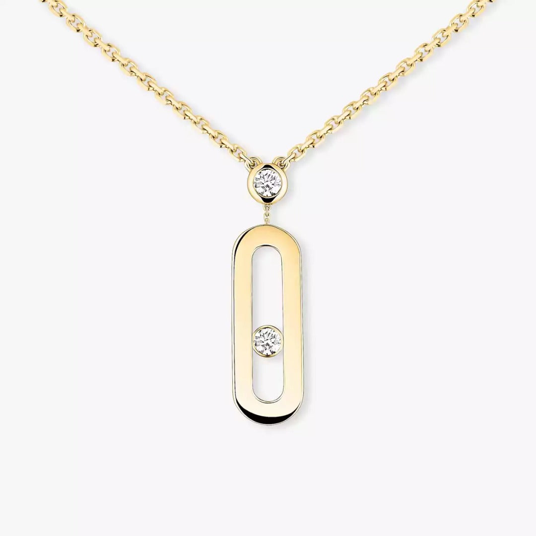 Gioiello in oro giallo Collana con pendente Move Uno Messika
