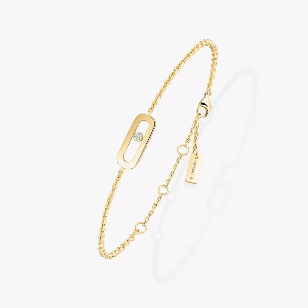 Gioiello in oro giallo Bracciale Move Uno Messika
