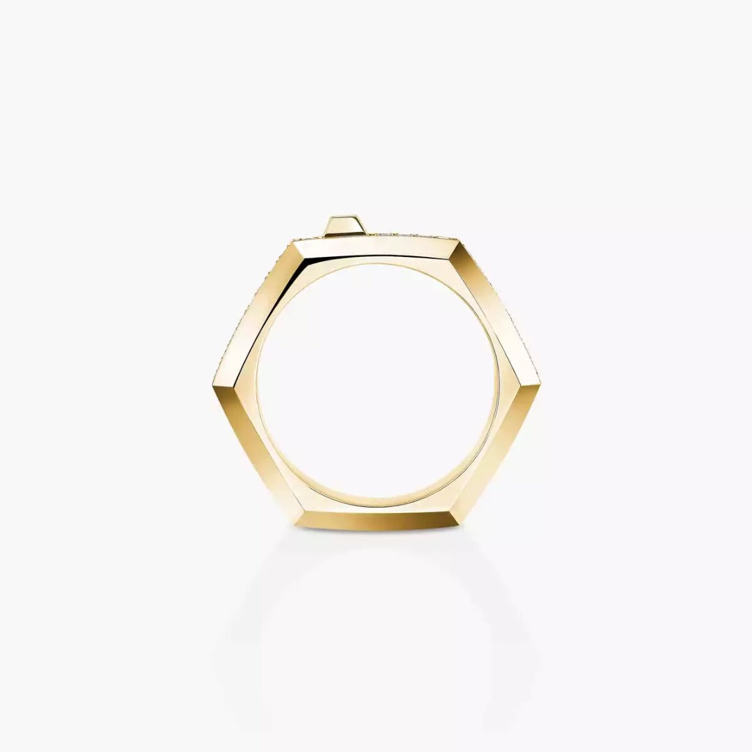 Gioiello in oro giallo Anello Moderniste Messika