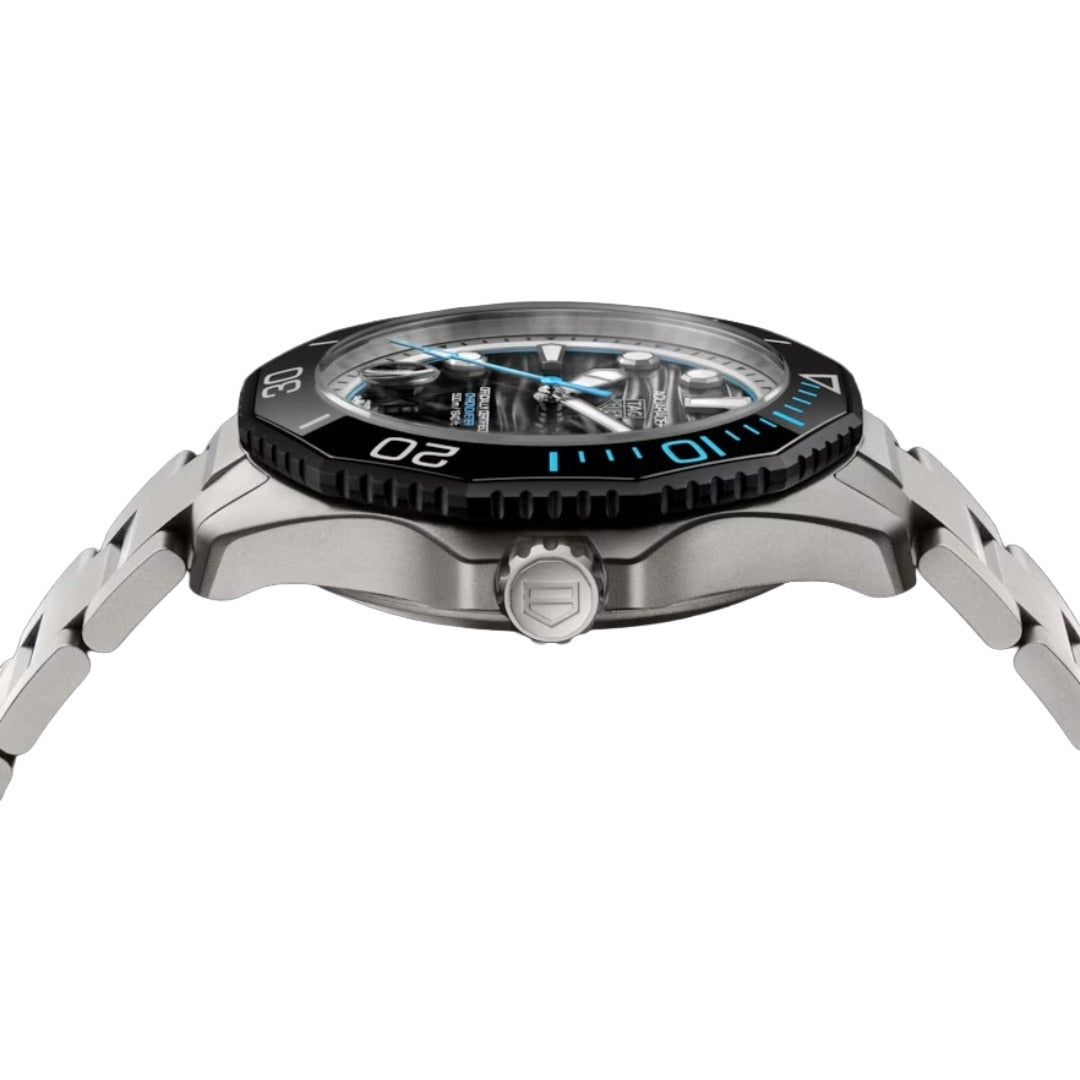 Watch in titanium TAG Heuer Aquaracer Professional 500 Date Tag heuer