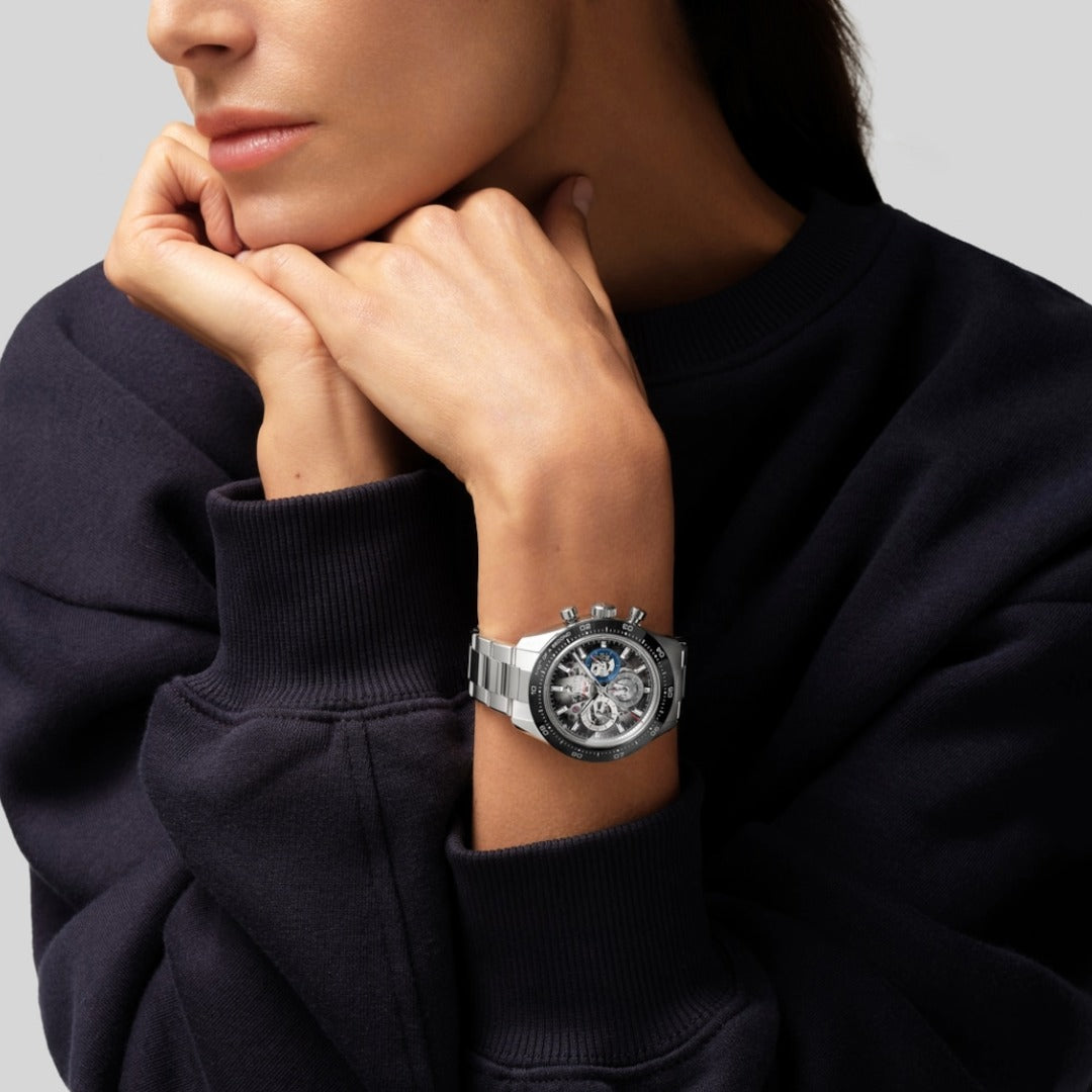 Watch in steel Chronomaster Sport Zenith