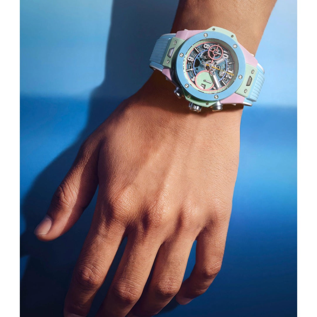 Orologio in  Big Bang Summer Multi-Colored Ceramic Hublot