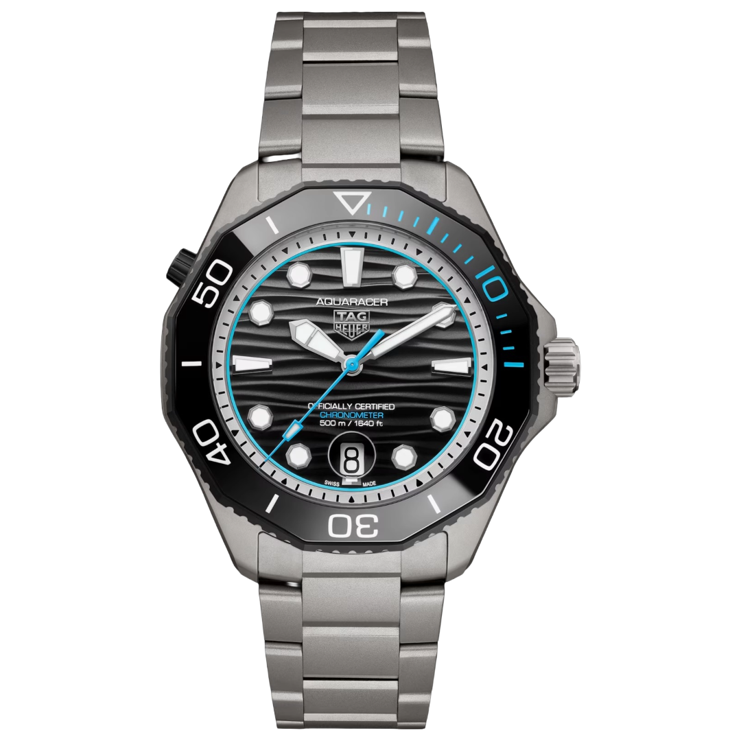 Watch in titanium TAG Heuer Aquaracer Professional 500 Date Tag heuer