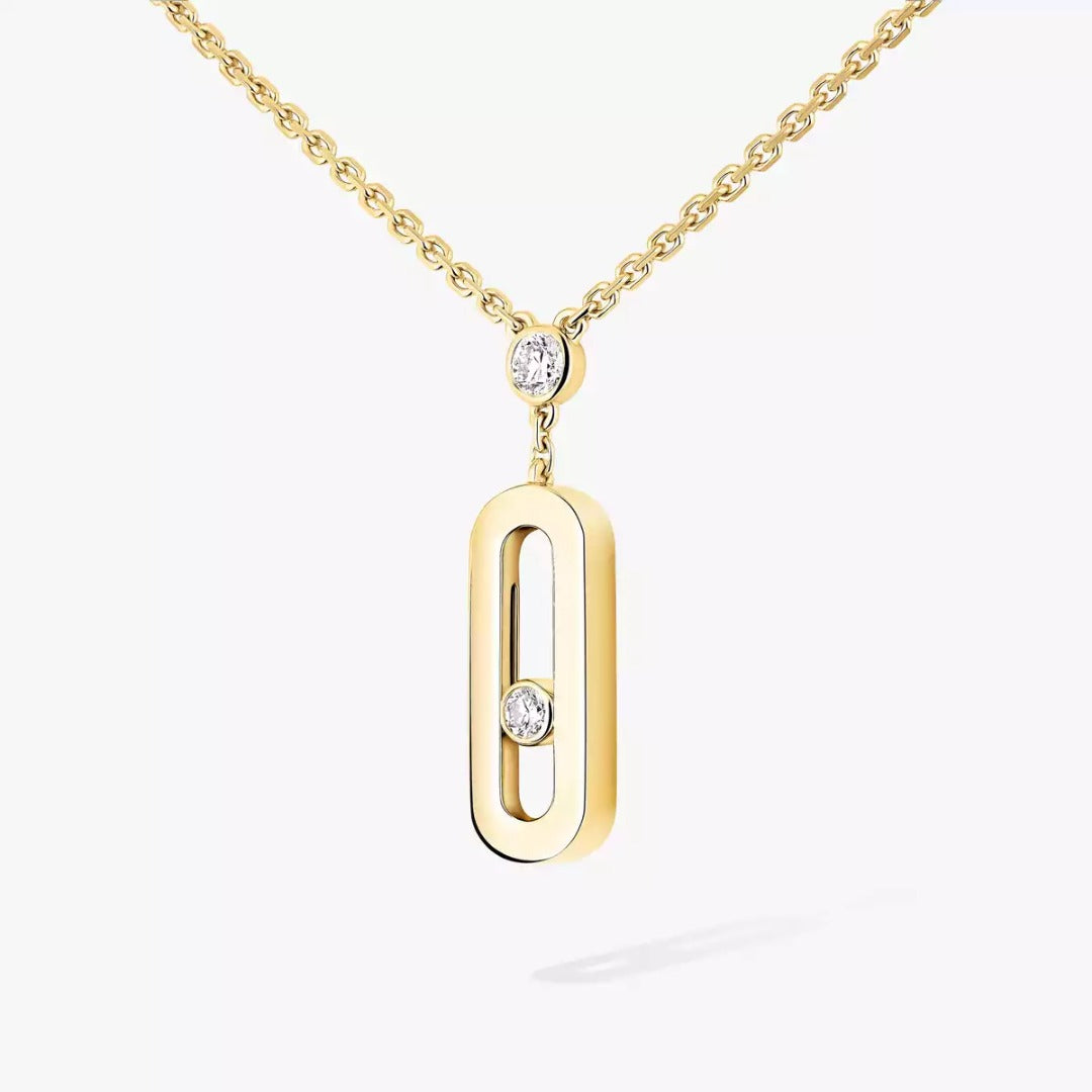 Gioiello in oro giallo Collana con pendente Move Uno Messika