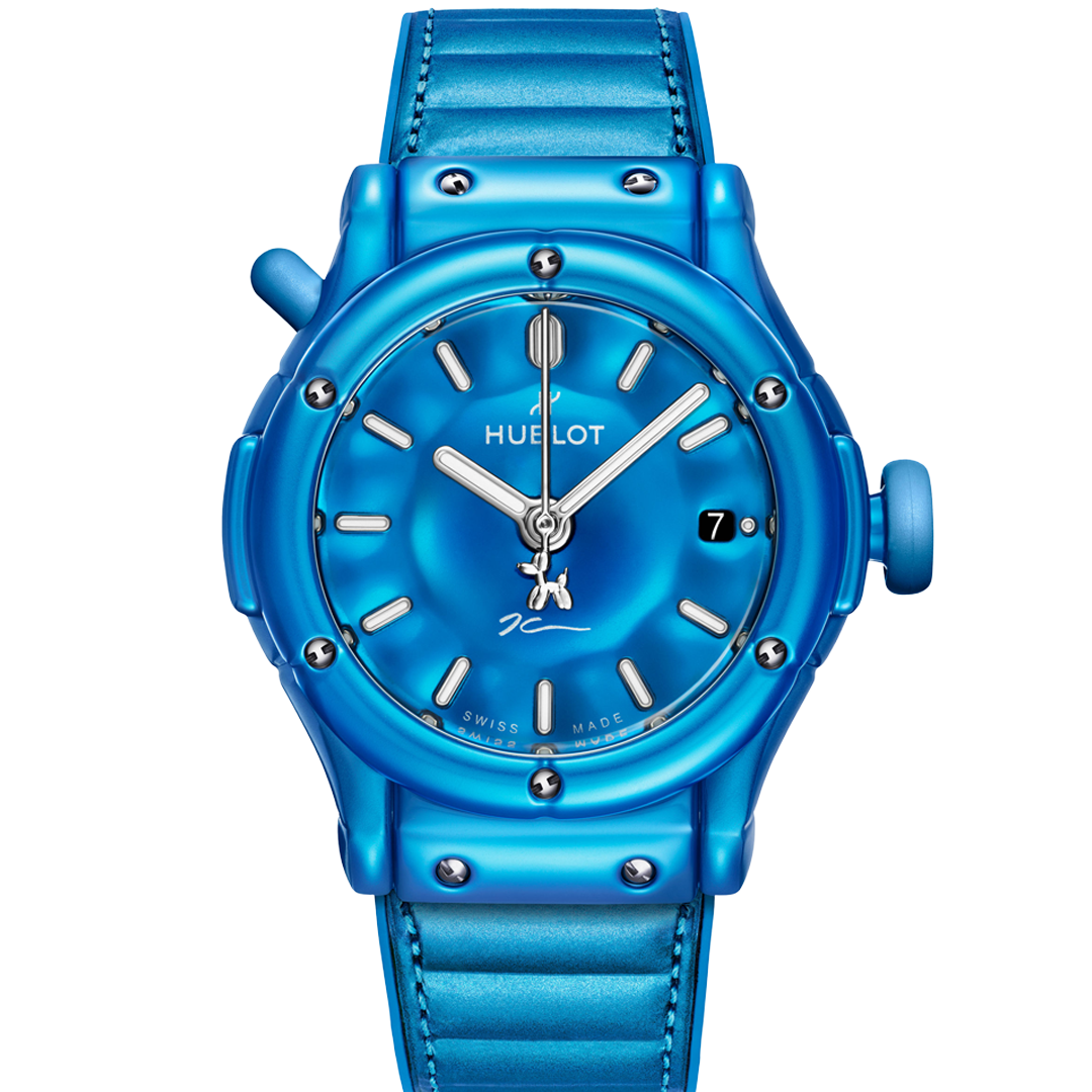 Orologio in alluminio anodizzato CLASSIC FUSION BALLOON DOG BY JEFF KOONS Hublot