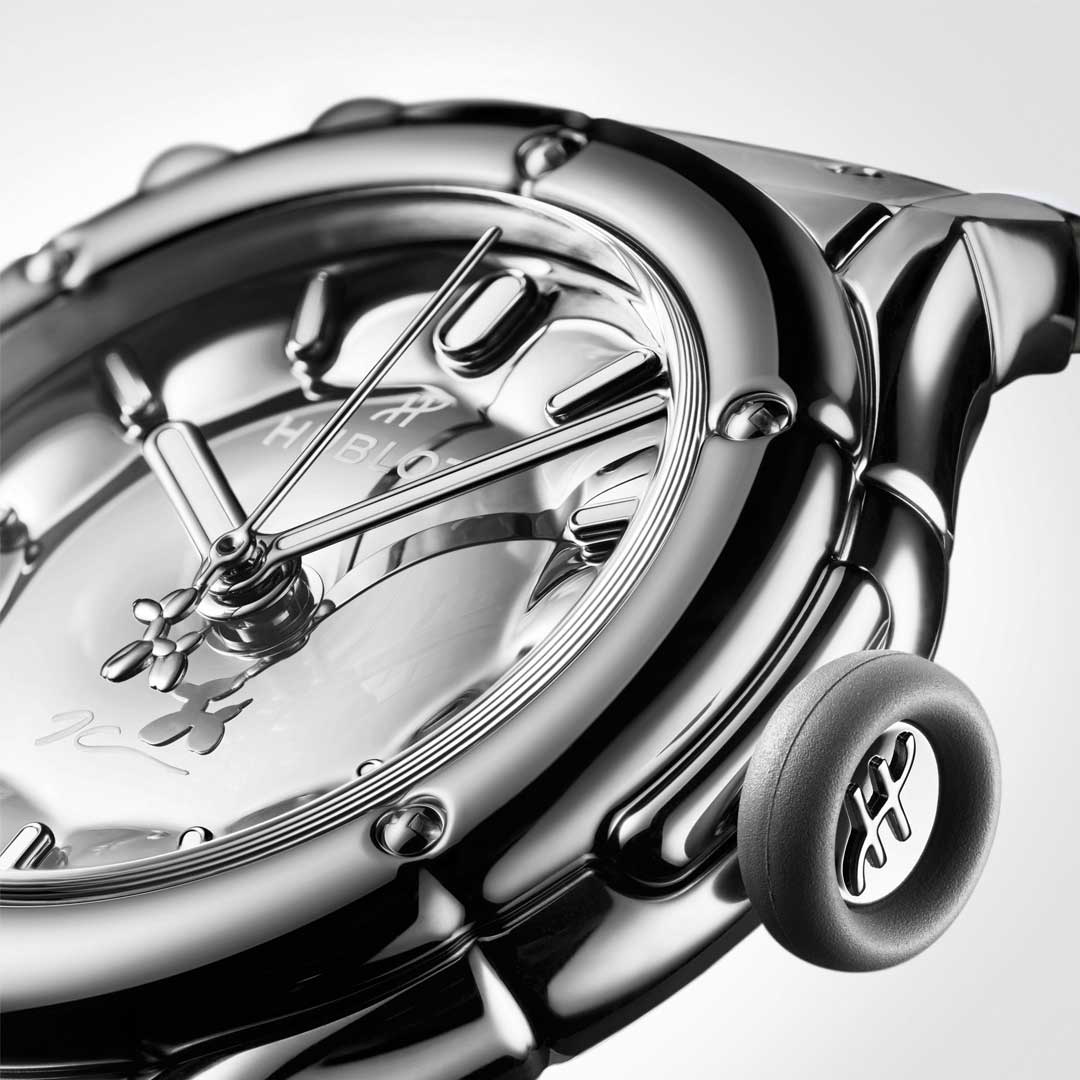 Orologio in acciaio CLASSIC FUSION BALLOON DOG BY JEFF KOONS Hublot