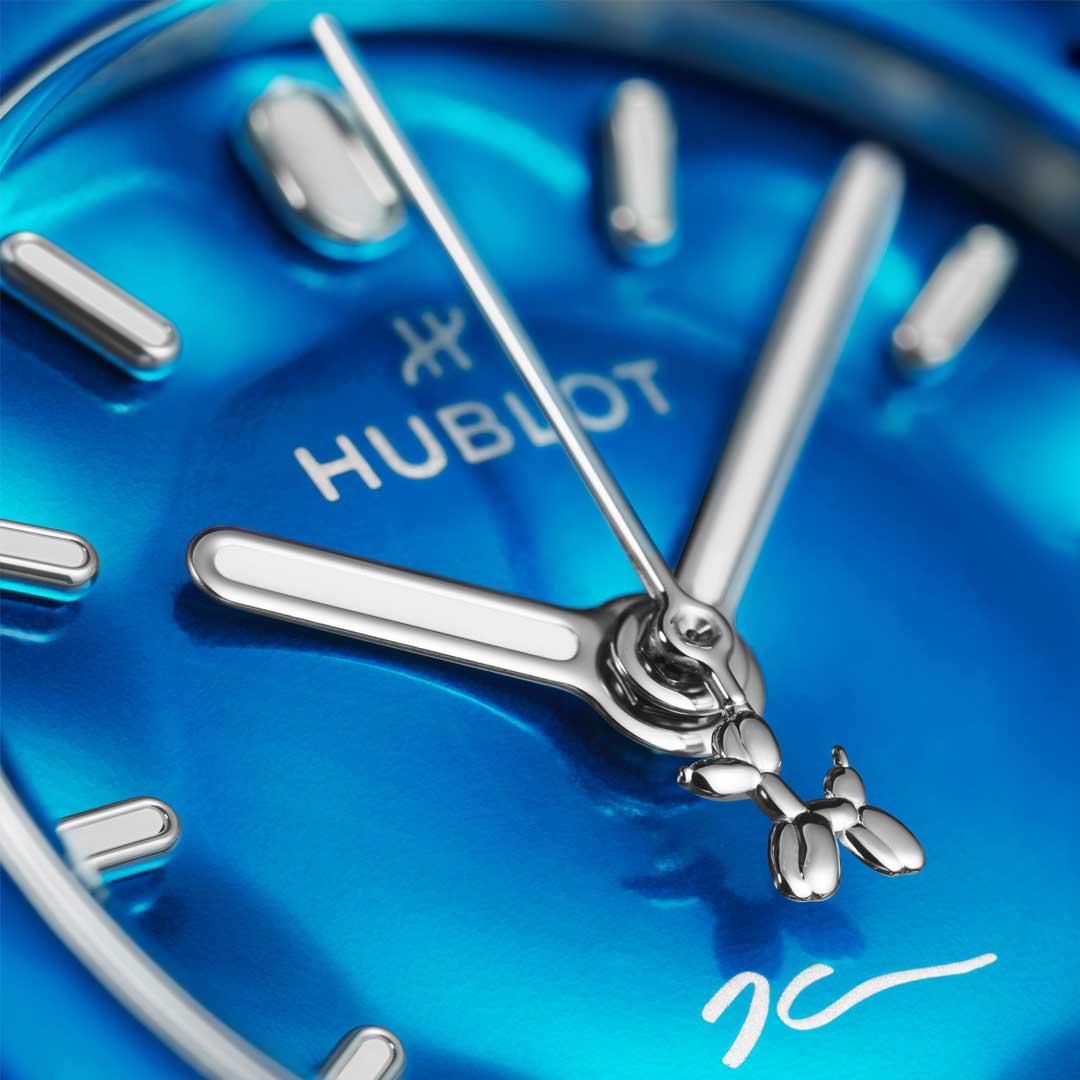 Watch in alluminio anodizzato CLASSIC FUSION BALLOON DOG BY JEFF KOONS Hublot