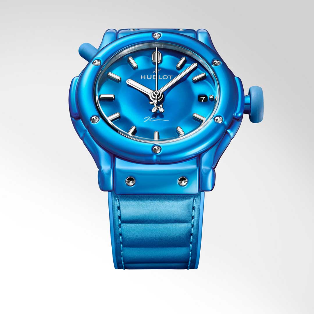 Watch in alluminio anodizzato CLASSIC FUSION BALLOON DOG BY JEFF KOONS Hublot