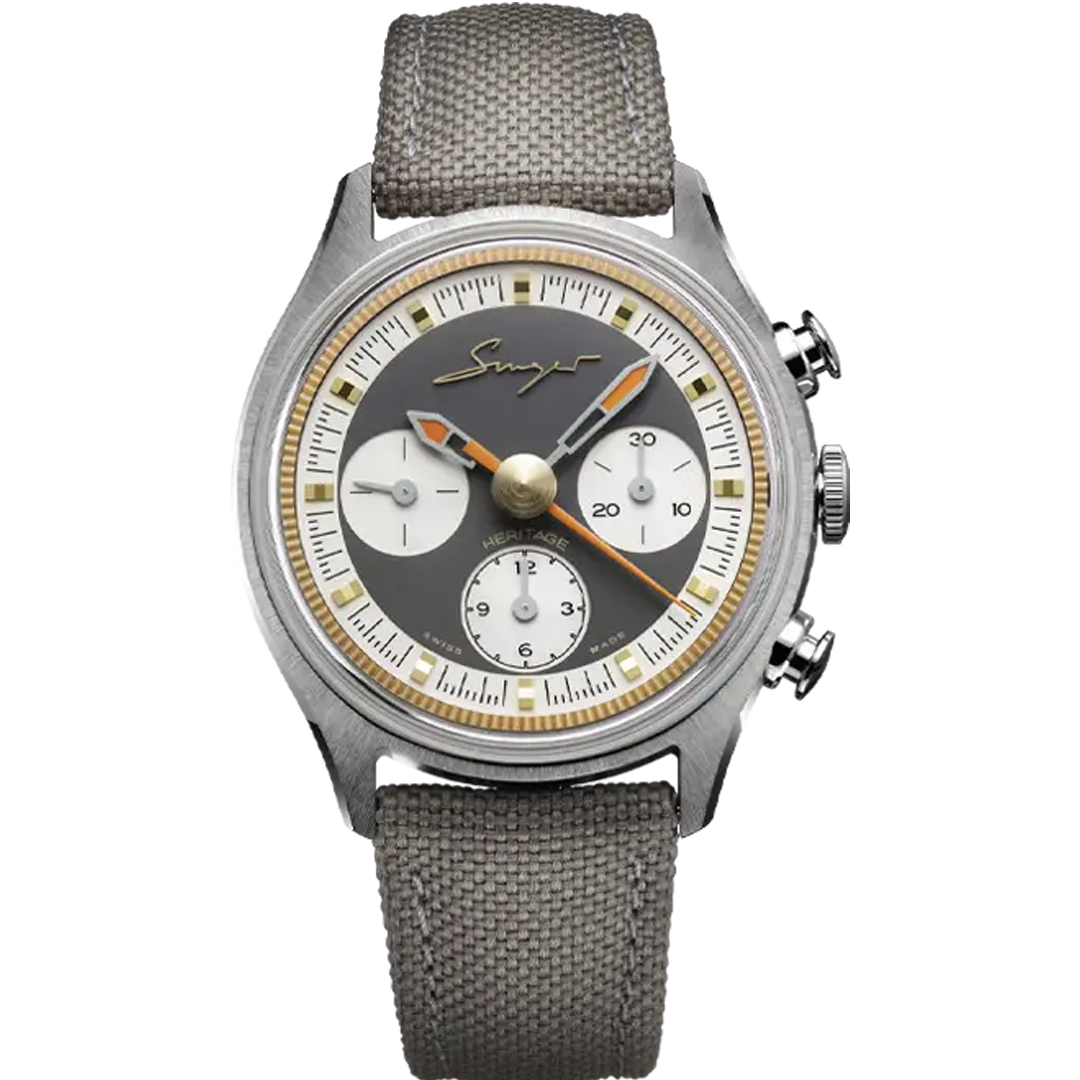 Watch in steel Heritage Singer