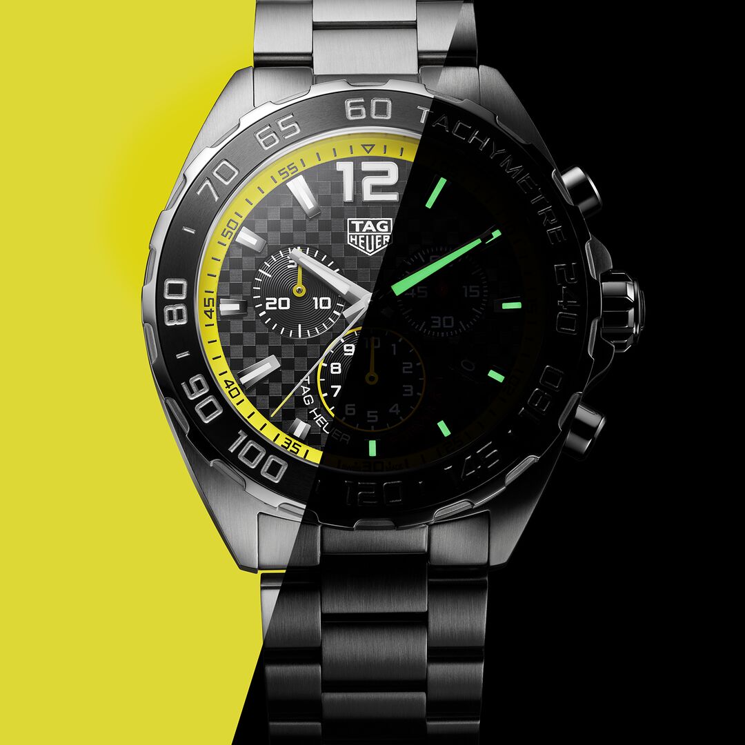 Orologio in acciaio Formula 1 Chronograph Tag heuer