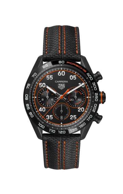 Carrera Chronograph x Porsche Orange Racing1