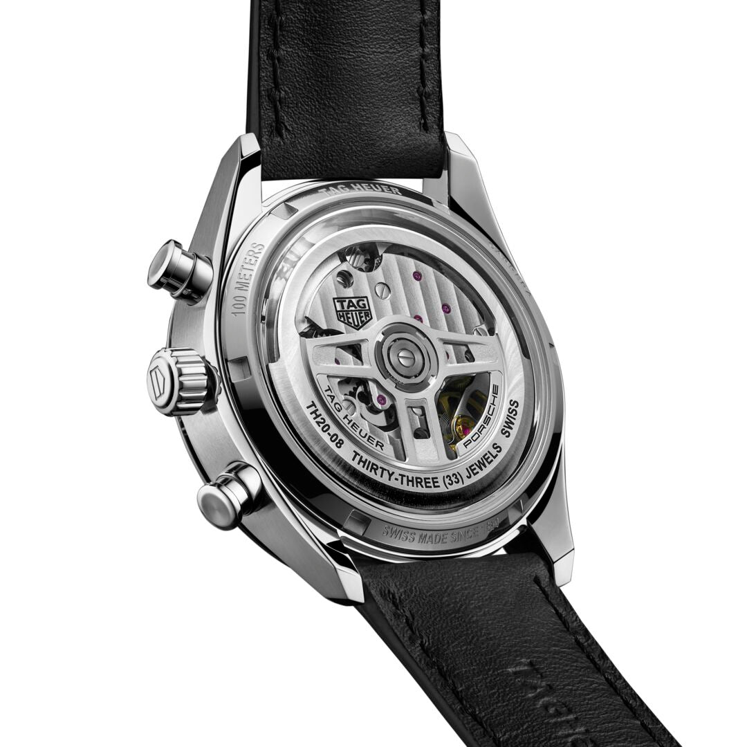 Orologio in acciaio Carrera Chronosprint x Porsche Tag heuer