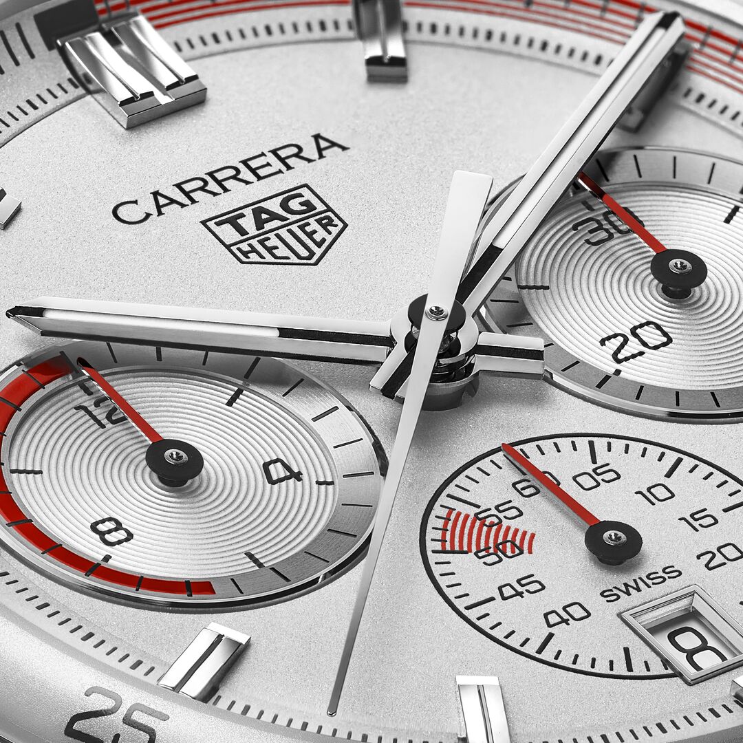 Orologio in acciaio Carrera Chronosprint x Porsche Tag heuer