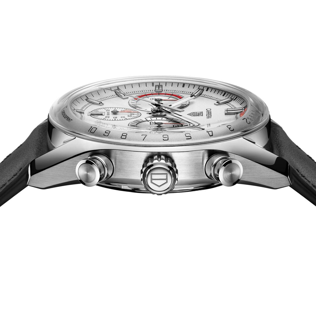 Orologio in acciaio Carrera Chronosprint x Porsche Tag heuer