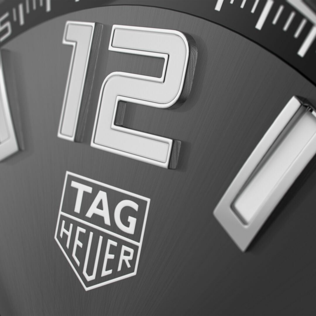 Orologio in acciaio Formula 1 Date Tag heuer