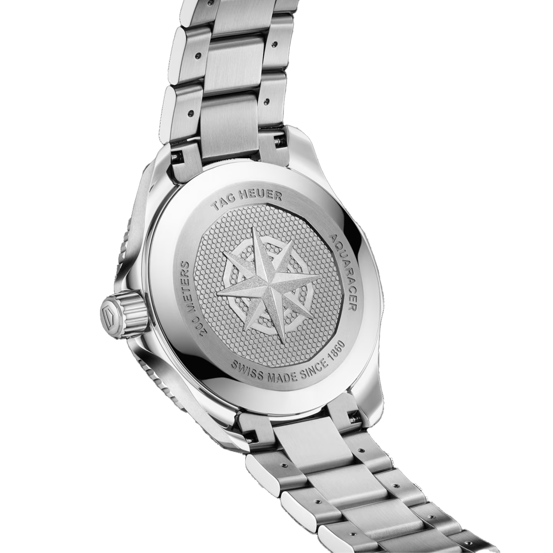 Watch in steel Aquaracer Professional 200 Solargraph Tag heuer
