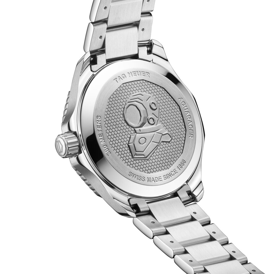 Watch in steel Aquaracer Professional 300 Date Tag heuer