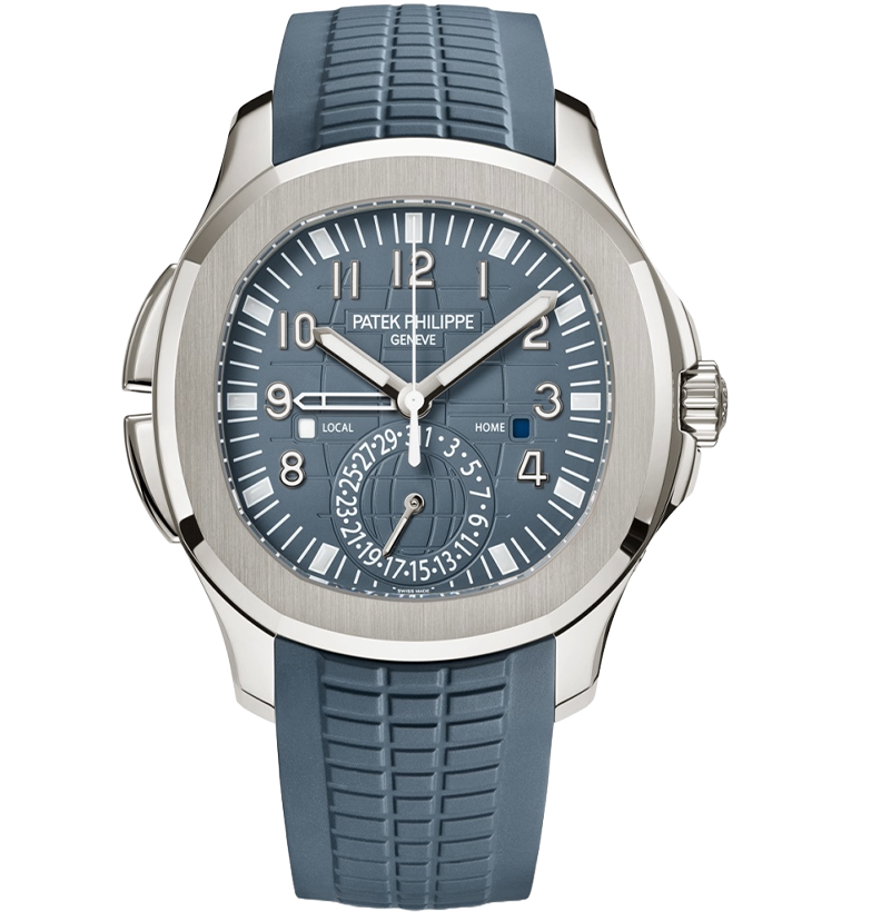 Orologio in oro bianco Aquanaut Travel Time Patek philippe