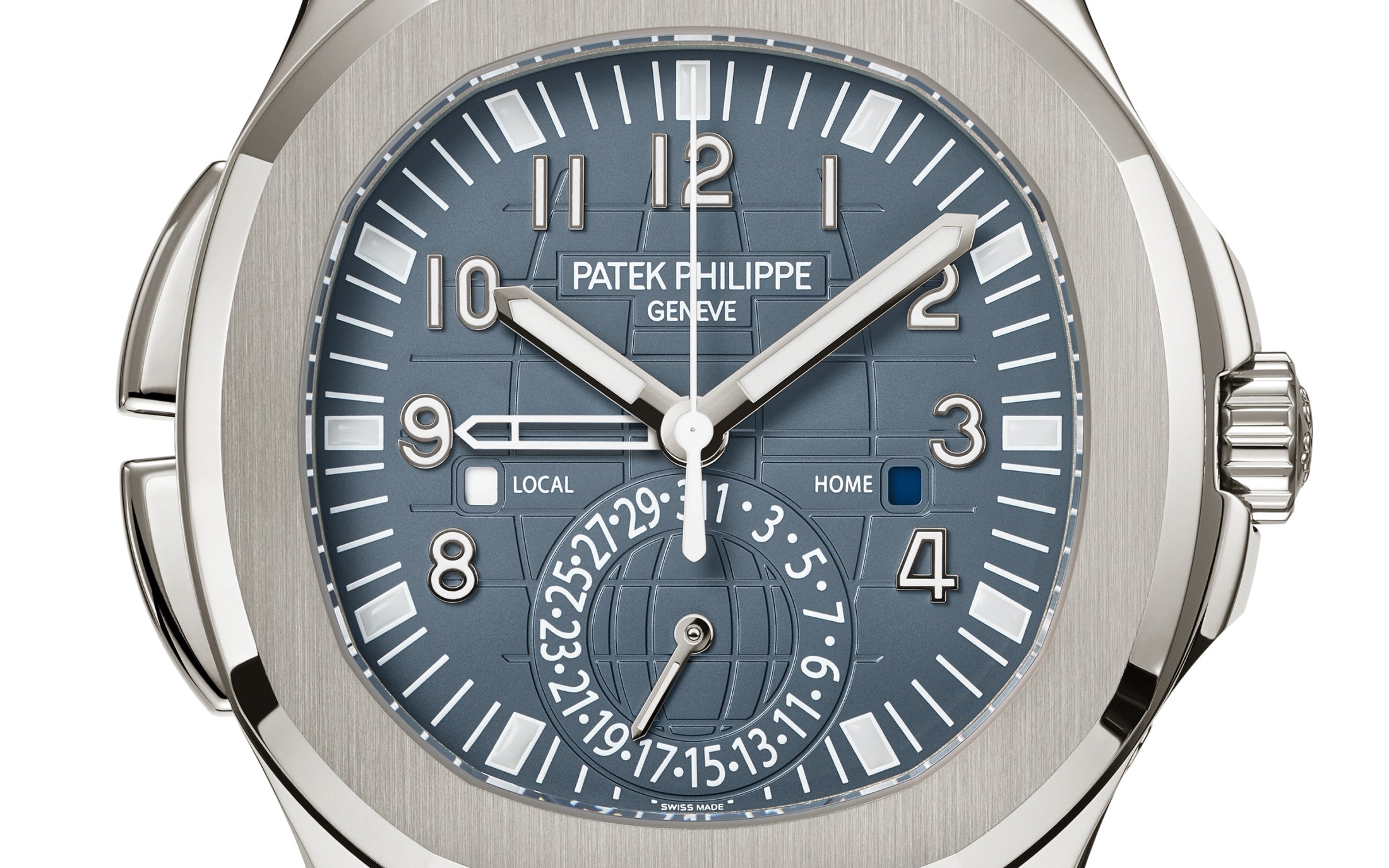 Watch in white gold Aquanaut Travel Time Patek philippe