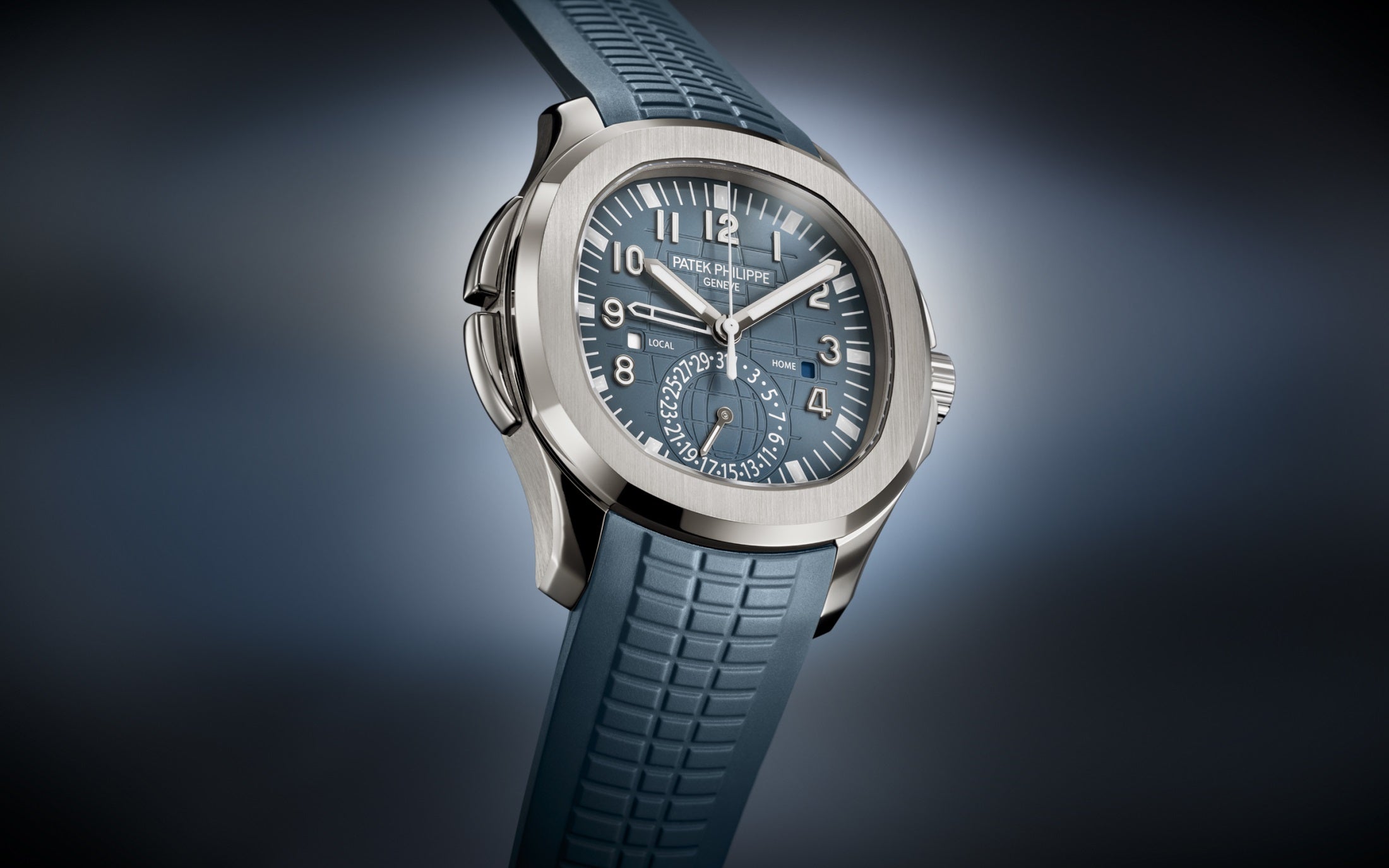 Orologio in oro bianco Aquanaut Travel Time Patek philippe