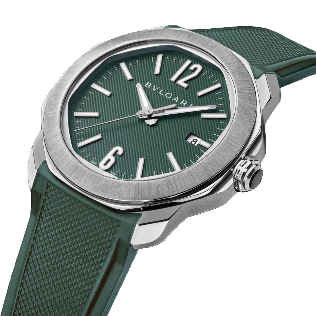 Watch in steel Octo Roma Bulgari