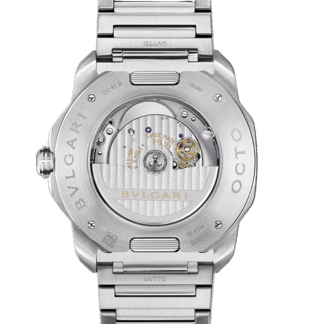 Orologio in acciaio Octo Roma Bulgari