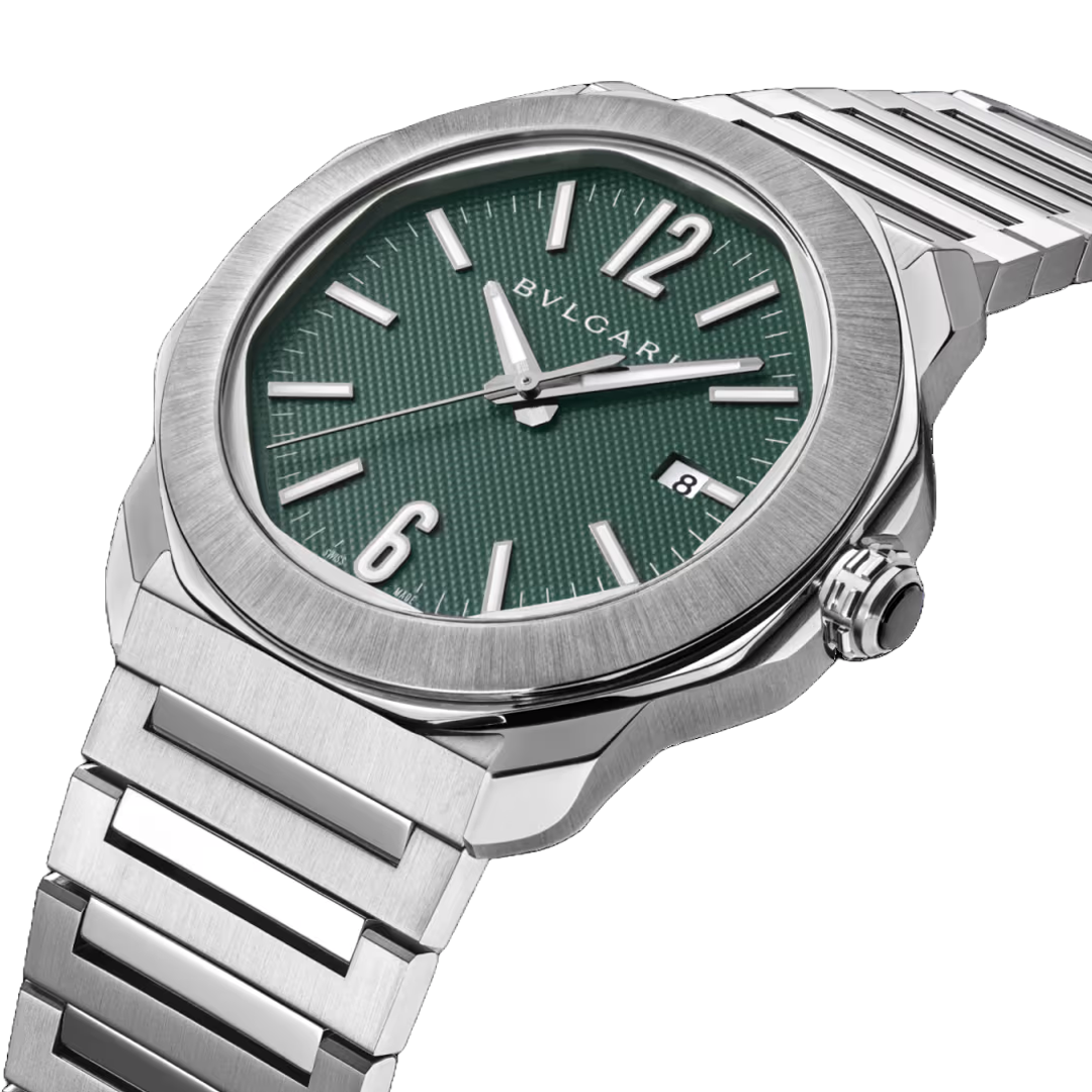 Watch in steel Octo Roma Bulgari