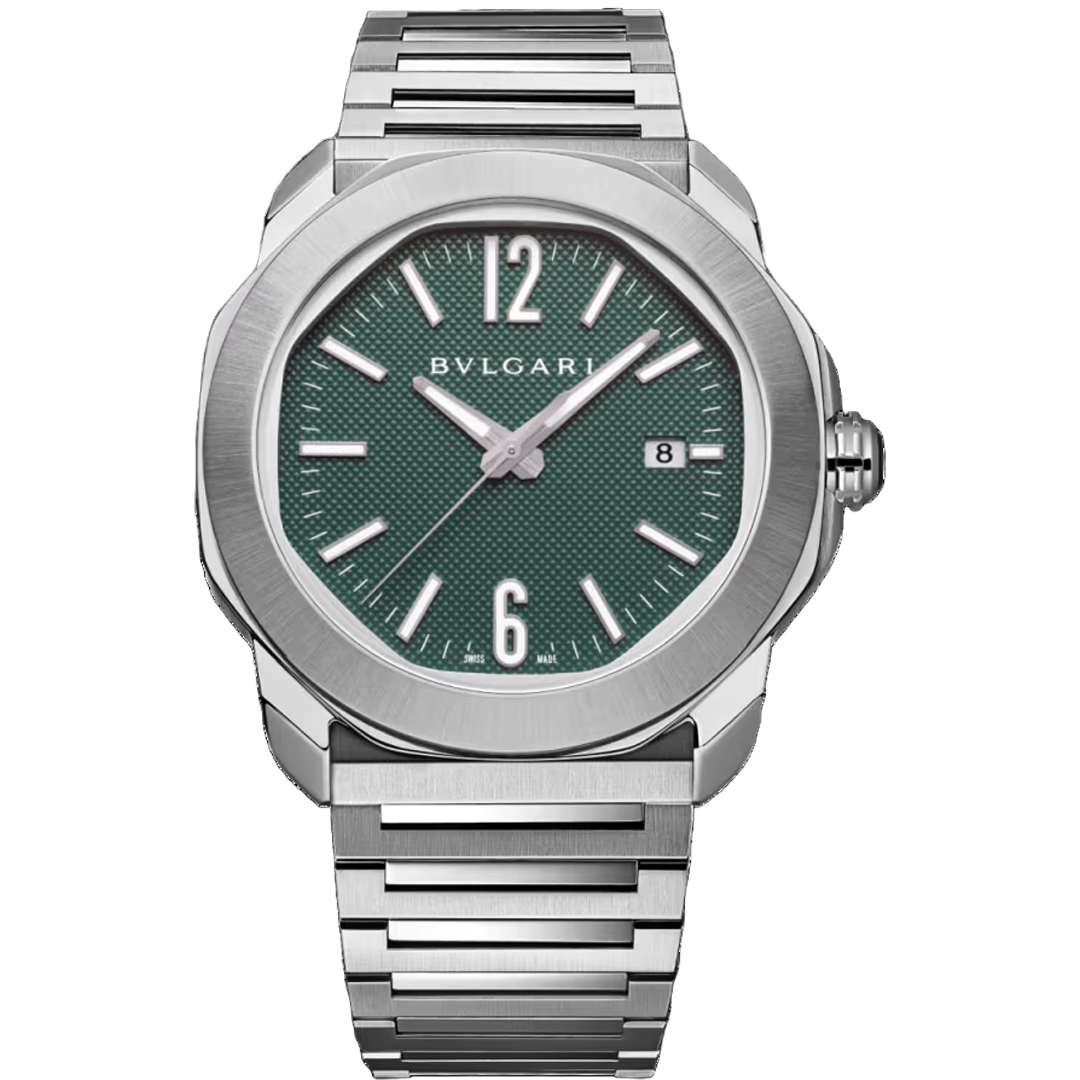 Watch in steel Octo Roma Bulgari